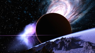 3D Illustration of a Space Scene | Bild: picture alliance/Knut Niehus